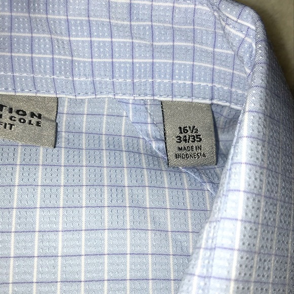 Men’s Slim Fit Long Sleeved Shirt - Picture 11 of 11